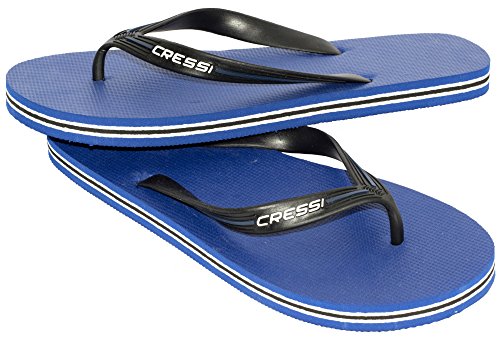 Cressi Bahamas Flip Flops, Ciabatte Infradito Per Spiaggia E Piscina Gioventù Unisex, Blu Azzurro, 31 32 Eu