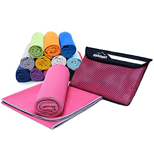 Gipfelsport Asciugamano Microfibra Fucsia 1X S(80X40Cm)