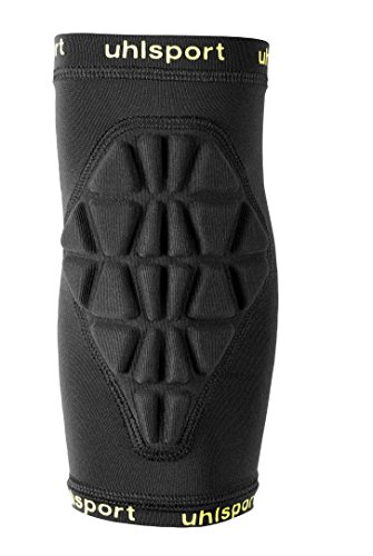 Uhlsport Bionikframe Elbow Pad, Parastinchi Unisex-Adulto, Giallo Fluo/Nero, Xl