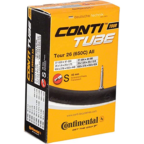 Continental Tour Tubes, Parti Della Bici Maschile, Nero, [37-559->47-559/44-590]