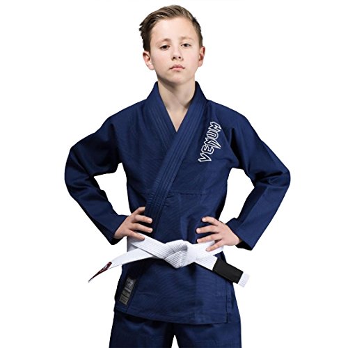 Venum Contender, Kimono Bjj Unisex Bambini, Blu Marino, C3