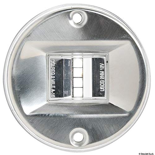 Luce Di Via Poppa 135° Evoled In Acciaio Inox (Blister)