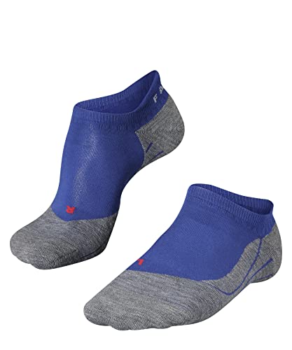 Falke Ru4 Endurance Invisible M In Cotone Filo Funzionale Antivesciche 1 Paio, Calzini Da Corsa Uomo, Blu (Athletic Blue 6451), 46-48