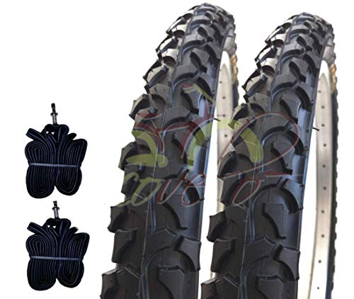 Union Eba16Mbu 2 Camere D'Aria + 2 Copertoni 16 X 1.95 Mtb 54-305 Mountain Bike Bici Bimbo Bambino
