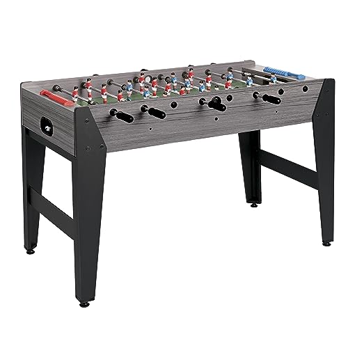 Garlando Calciobalilla F-Zero Rovere Grigio Con Aste Uscenti.