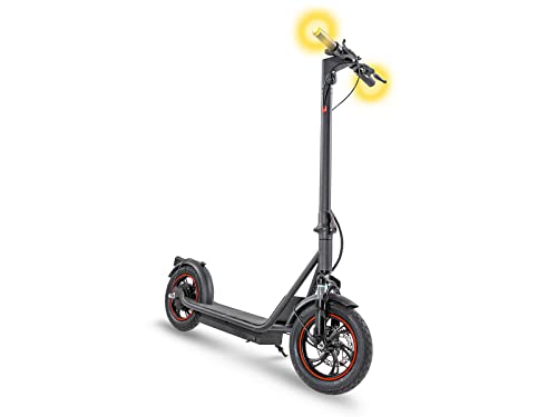 Emg Velociptor Street Es 120 Ew Monopattino Elettrico 12", Motore 450W, Batteria 36V 10Ah, Autonomia 28 Km, Doppio Impianto Frenante, Indicatori Di Di