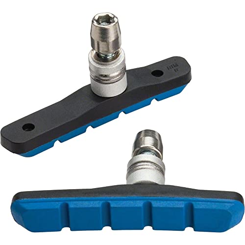 Shimano Coppia Pattini Per V-Brake, Blu