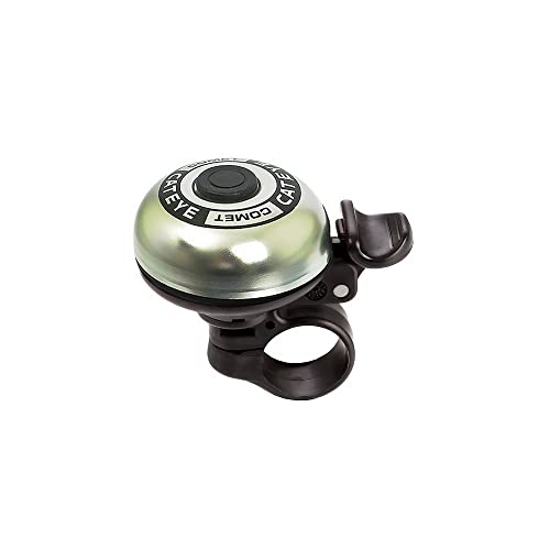 Cateye Campana Della Cometa Pb-200, Campanello Bicicletta Unisex, Argento, Taglia Unica