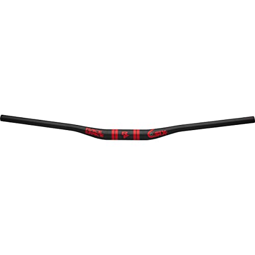 Race Face, Guidon Sixc Relevé 20Mm-35 X 820-Carbone/Rouge Unisex Adulto, Carbone/Rouge, 20 Mm
