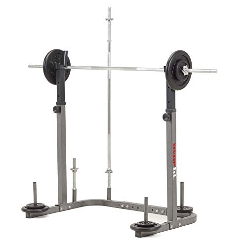 Everfit, Porta Bilanciere Wbk-300 Unisex Adulto, Nero, 102X45,5X70