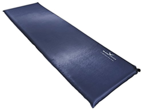 Black Crevice, Materassino Autogonfiabile Unisex-Adulto, Blu, 3