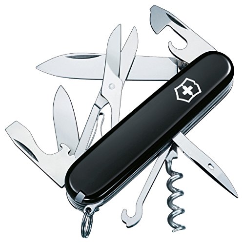 Victorinox, Coltellino Tascabile Climber (14 Funzioni, Lama Grande, Apribottiglie), Blister