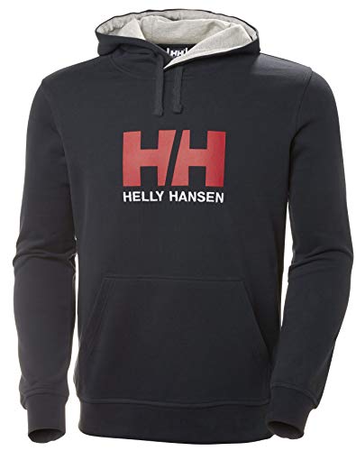 Helly Hansen Uomo Felpa Con Cappuccio Hh Logo, L, Marina Militare