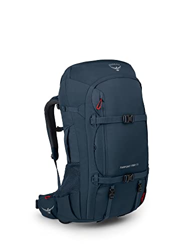Osprey Farpoint Trek 55 - Zaino Da Uomo Con Zaino In Spalla, Colore: Blu Spaziale O/S
