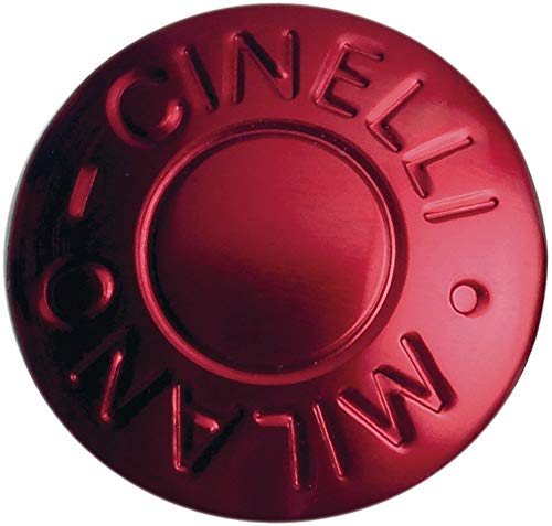 Cinelli Milano Anodizzato Tappi Per Manubrio, Rosso