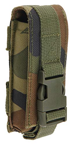 Brandit Molle Multi Pouch Small, Color: Woodland, Size: Os