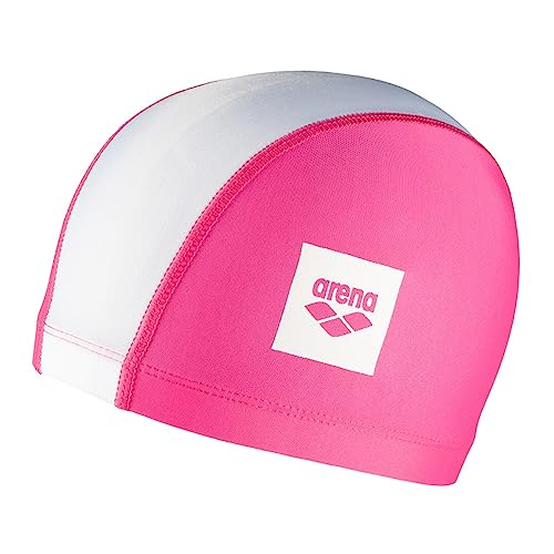 Arena Unix Ii Junior Cuffia Unisex In Tessuto, Cuffia Piscina Bambino E Bambina, Cuffia Nuoto In Tessuto Elasticizzato Ad Asciugatura Rapida, Cuffia M