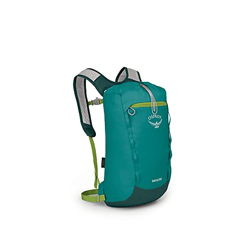 Osprey Daylite Cinch Pack Unisex Lifestyle Backpack Escapade Green/Baikal Green O/S