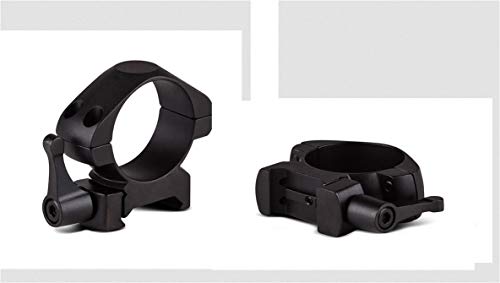 Konus | Steel-Qr 25,4 Mm -Low Set Di Anelli Di Montaggio Per Ottiche In Acciaio Di Alta Qualità