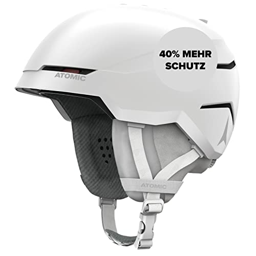 Atomic, Casco Per Sci Su Pista, Unisex, Savor Amid, Taglia M (55-59 Cm), Bianco (White Heather), An5005682M