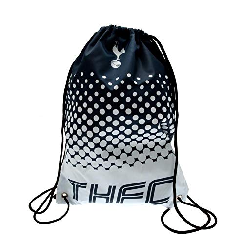 Tottenham Hotspur Ufficiale Spurs Fc Borsa Ginnastica Disegno Dissolvenza Bianco