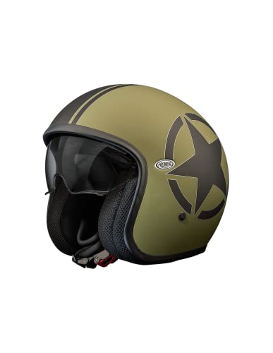 Premier Casco Open Face Vintage, Star Military Bm, L