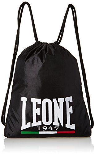 Leone 1947, Sacca Sportiva, Nero, Taglia Unica, Ac901