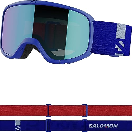 Salomon Lumi, Occhiali Sci Snowboard Bambini: Calzata E Comfort Adatti Ai Bambini, Riduzione Affaticamento Oculare & Abbagliamento, E Durabilità, Blu,