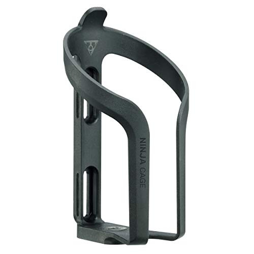 Topeak Ninja Cage, Portabottiglie. Unisex-Adulti, Nero, 10 Cm