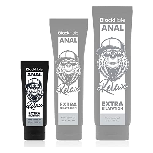 Black Hole Gel Base Agua Dilatacion Anal 70 Ml