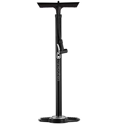 Crankbrothers 16303, Floor Pump Unisex, Nero, Taglia Unica