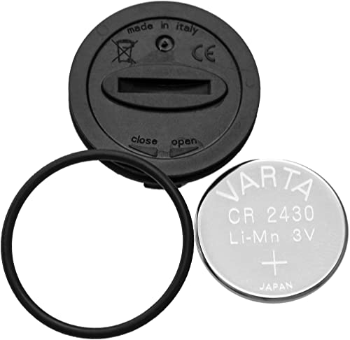 Cressi Battery Kit For Diving Watch Computer - Kit Ricambio Batteria + O Ring Per Orologi Computer Immersione Cressi, Leonardo/Giotto, Unisex Adulto