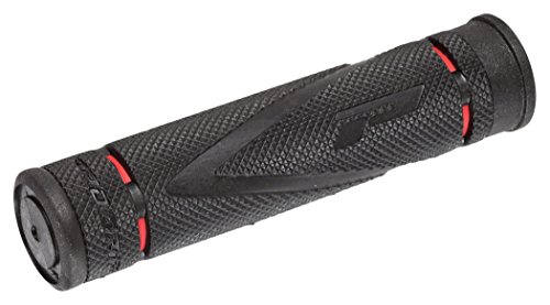 Progrip Pa0838Saro02, Manopole 838Sa Mtb/Atv Rosso/Nero Unisex Adulto, 22/22 Mm