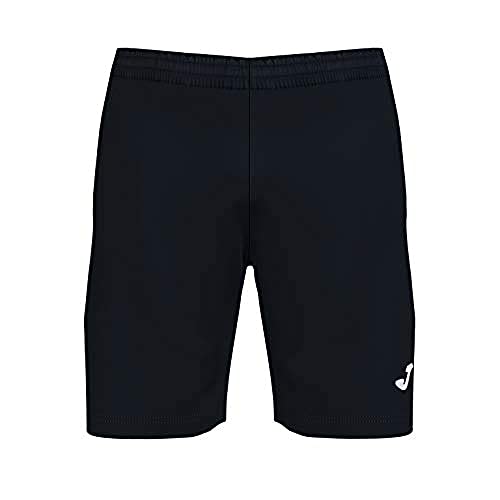 Joma 102252.106.Xs Bermuda, Open Iii Per Uomo, Nero Rosso, Xs