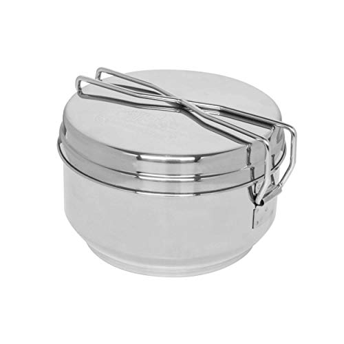 Helikon Mess Tins 3 Pcs Stainless Steel Camping Army Airsoft