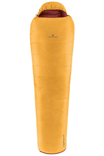 Ferrino Lightech 1000 Duvet Rds Down, Sacco A Pelo In Piuma Unisex Adulto, Giallo, Taglia Unica