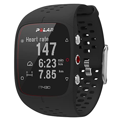 Polar M430 - Esclusiva Amazon - Orologio Sportivo Gps Per La Corsa - Tracker Cardiofrequenzimetro Da Polso, Monitoraggio Dell'Attività E Del Sonno 24/