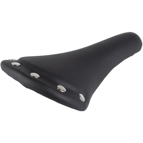 Import Sella Da Bicicletta Singlespeed Con Borchie, In Stile Retrò, Colore: Nero