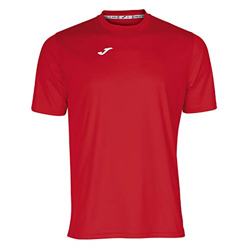 Joma Combi, Camiseta De Manga Corta Hombre, Rojo, Xxs