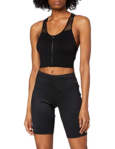 Cmp - Pantaloncini Da Bici Da Donna, Nero-Asphalt, 48