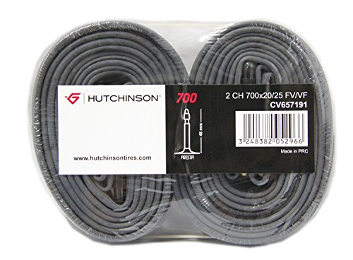 Hutchinson Snc Schlauch-Set Road Standard Sv/48 Mm, Tubi. Unisex Adulto, Nero-Nero, Taglia Unica