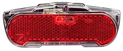Axa, Luce Posteriore Bicicletta Slim Steady, Rosso (Rot) Unisex Adulto, Taglia Unica