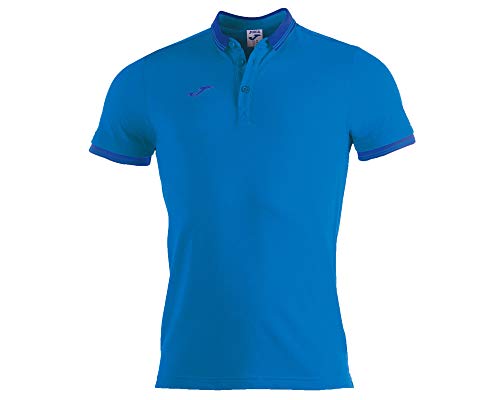 Joma 100748.700.L Polo A Manica Corta, Bali Ii, Uomo, Royal, L