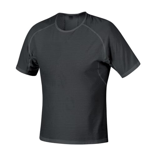 Gorewear M Base Layer Maglia, Nero, S
