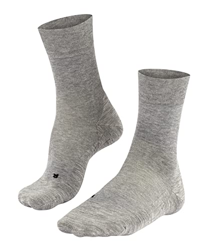 Falke Go2 M So Cotone Filo Funzionale Antivesciche 1 Paio, Calzini Da Golf Uomo, Grigio (Light Grey 3400), 42-43