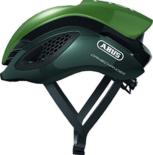 Abus Gamechanger Casco Ciclismo - Casco Da Bici Aerodinamico Con Ventilazione Idonea Per Uomo E Donna - Verde, Taglia S