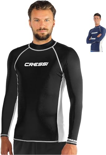 Cressi Xlw477157, Sottomuta Uomo, Nero/Bianco, Xxl/7 (58)