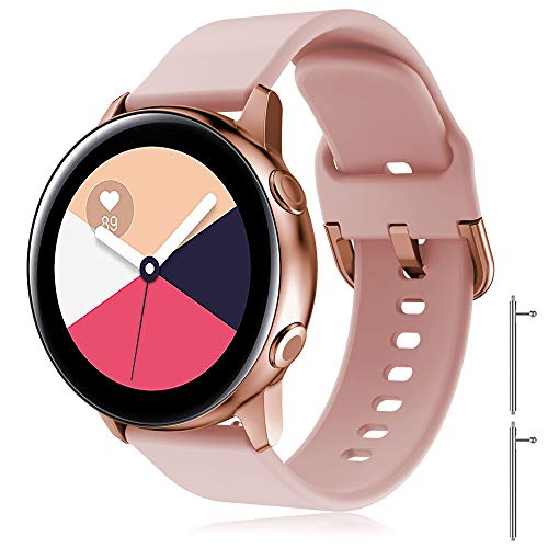 Topsic Cinturino Galaxy Watch Active 2 40Mm 44Mm/Active/Galaxy Watch 42Mm/Gear S2 Classic/Gear Sport/Vivomove/Hr/Vivoactive 3/Forerunner 245/645, 20Mm