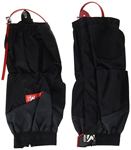 Millet - High Route Gaiters - Ghette Di Protezione Alte - Modello Unisex - Hiking, Trekking, Alpinismo - Nero/Rosso