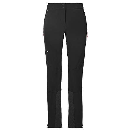 Salewa Lagorai Dst W Pnt, Pantaloni Da Sci Alpinismo, Donna, 44/38, Nero (Black Out)